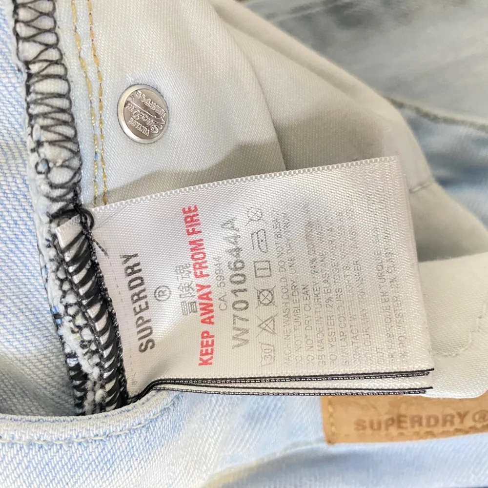 Superdry Light Blue Skinny Jeans - Picture 9 of 15